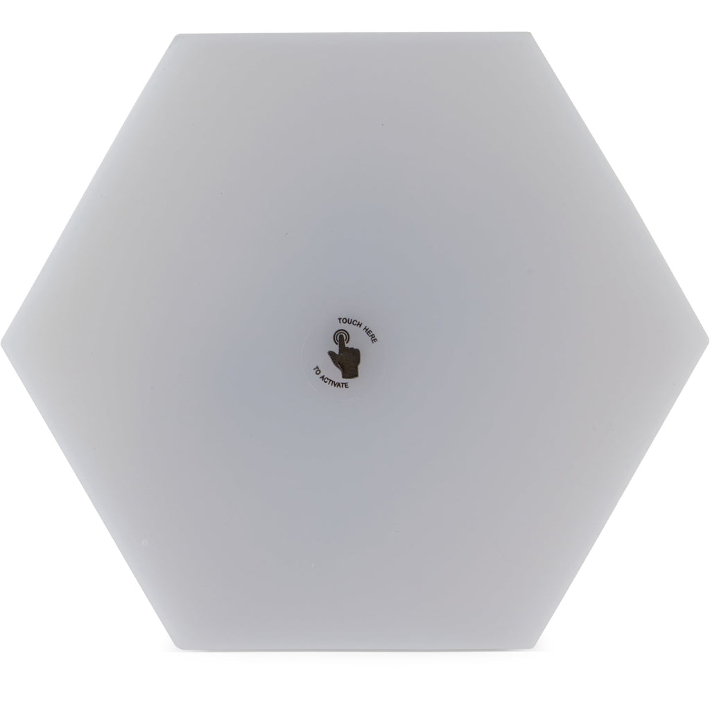 Hexaglow RGB Light Panels: 3-Pack Hexagon Modular LED Lights with Touch-Activation, Remote Control