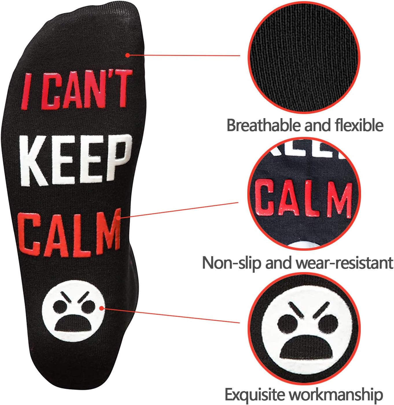 Do Not Disturb Funny Gaming Socks Christmas Gift Stocking Stuffers for Teenage Boys Kids Men Women