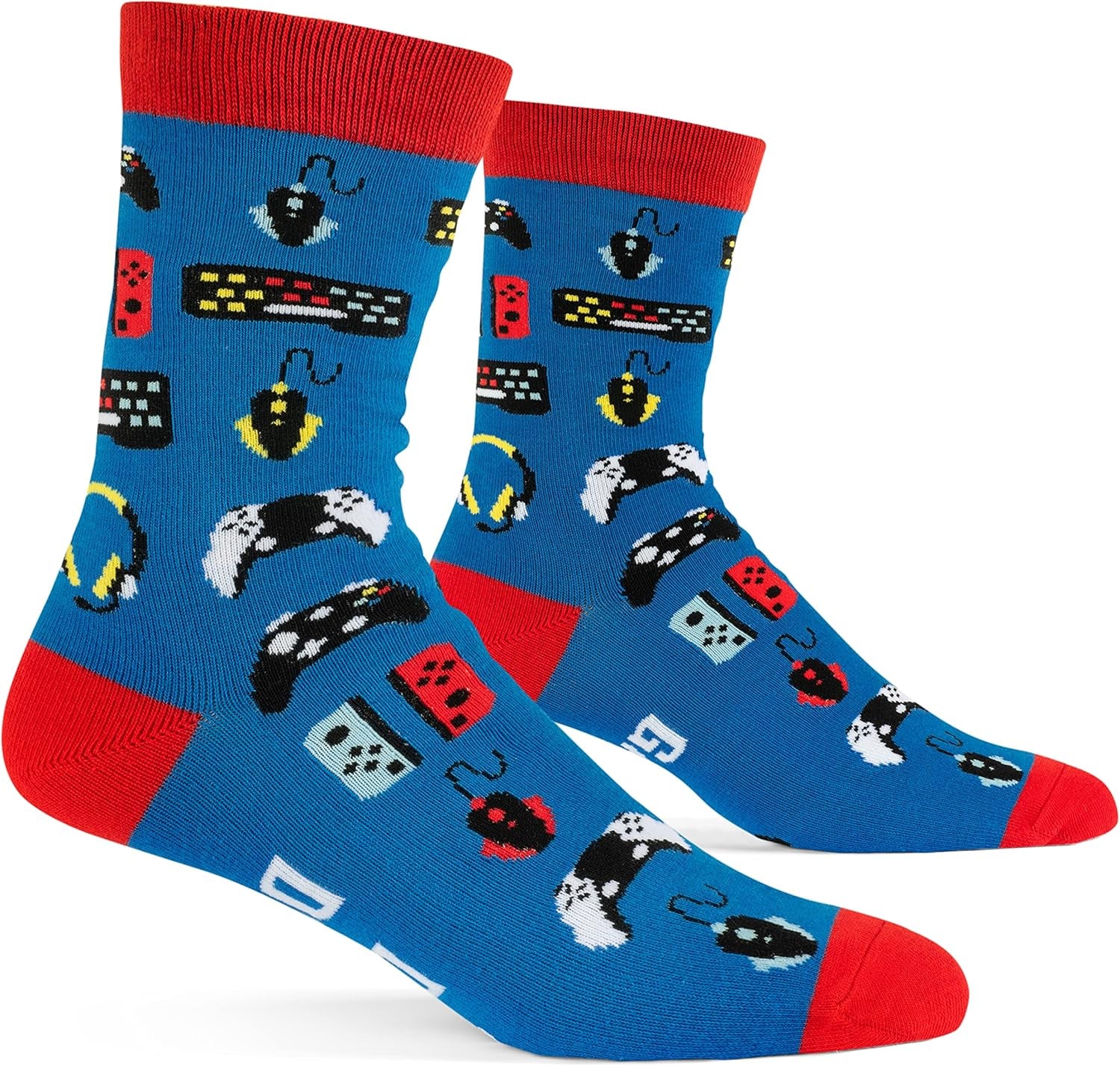 Funny Socks for Geeks - Cool Gifts for Gamers, Musicians and Teachers