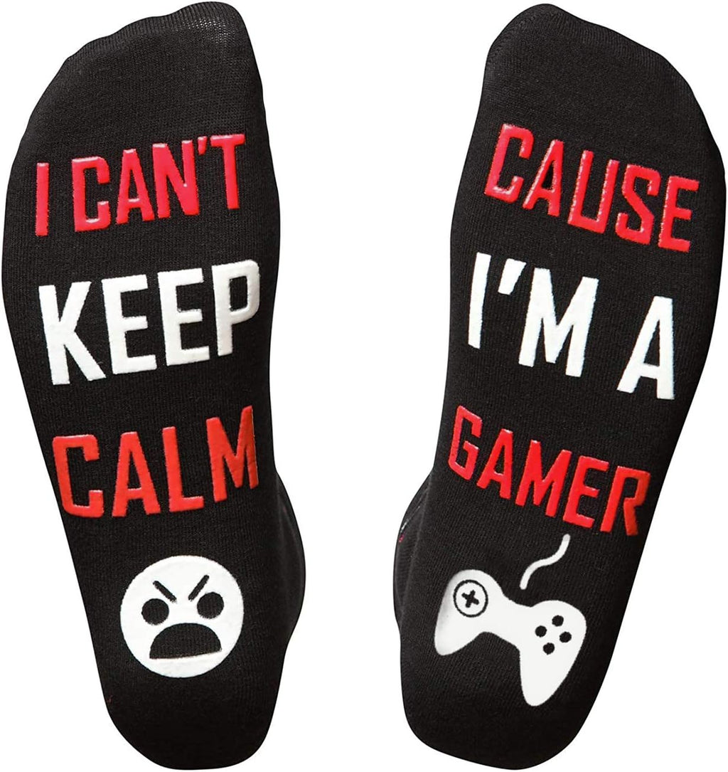 Do Not Disturb Funny Gaming Socks Christmas Gift Stocking Stuffers for Teenage Boys Kids Men Women