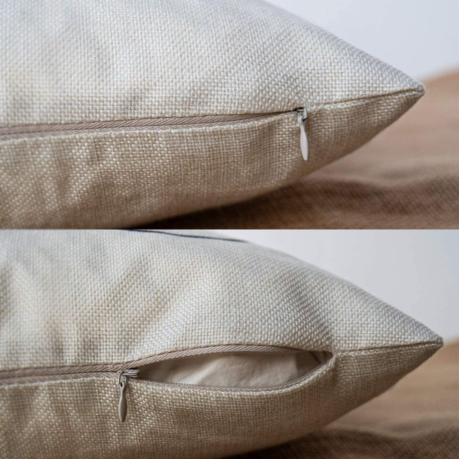 Gamer Square Throw Pillow Case Video Game Controller Cushion Cover for Game Boys Bedroom Playroom 18"X 18", 4 Pack