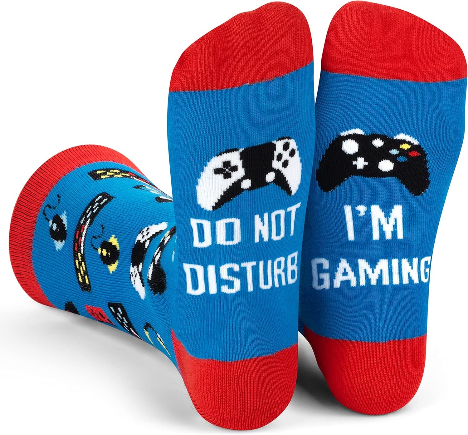 Funny Socks for Geeks - Cool Gifts for Gamers, Musicians and Teachers