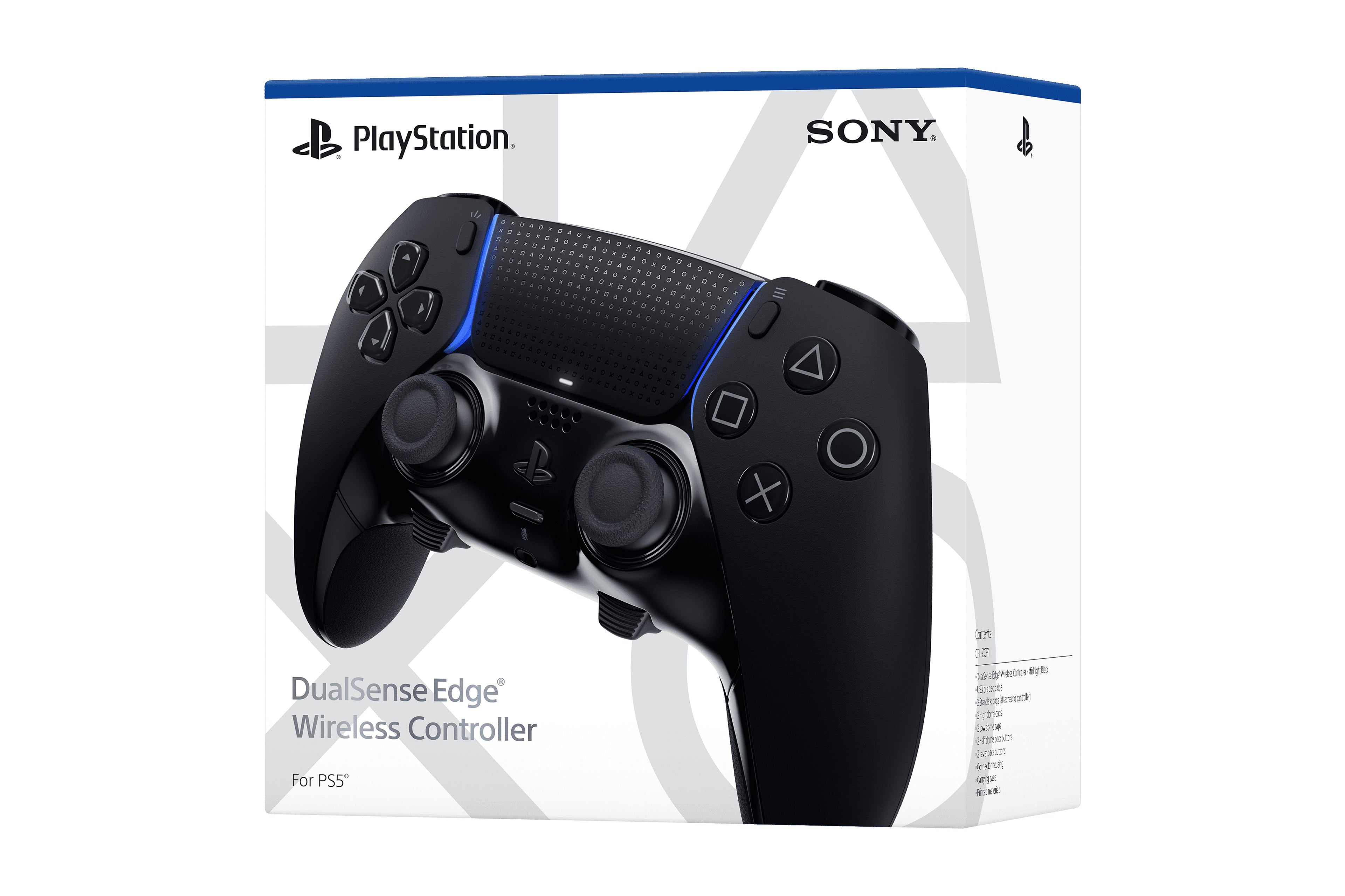 Sony PS5 Dualsense Edge Wireless Controller - Midnight Black