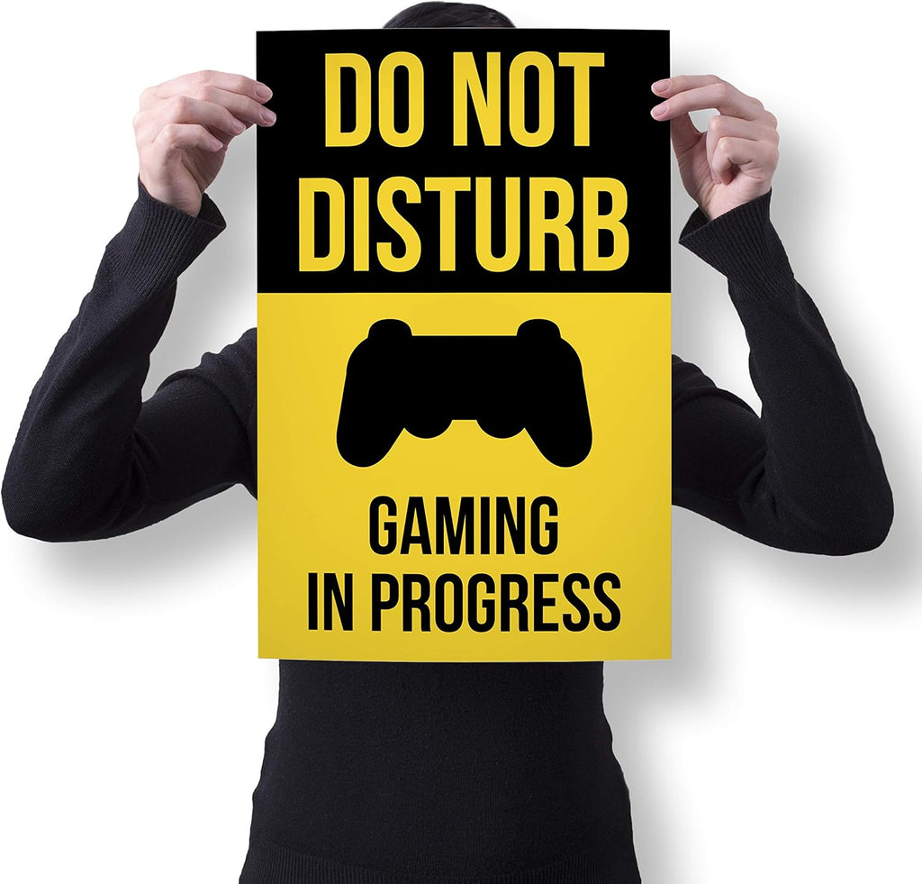 Disturb Gaming Poster - 11X17 Inches