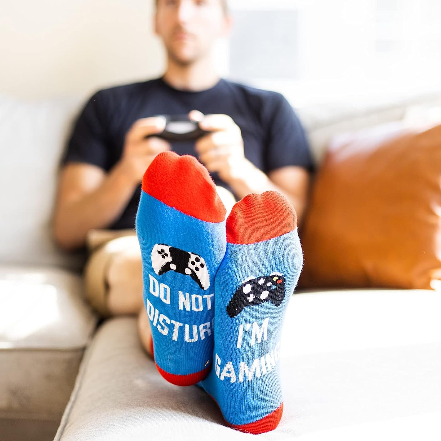 Funny Socks for Geeks - Cool Gifts for Gamers, Musicians and Teachers