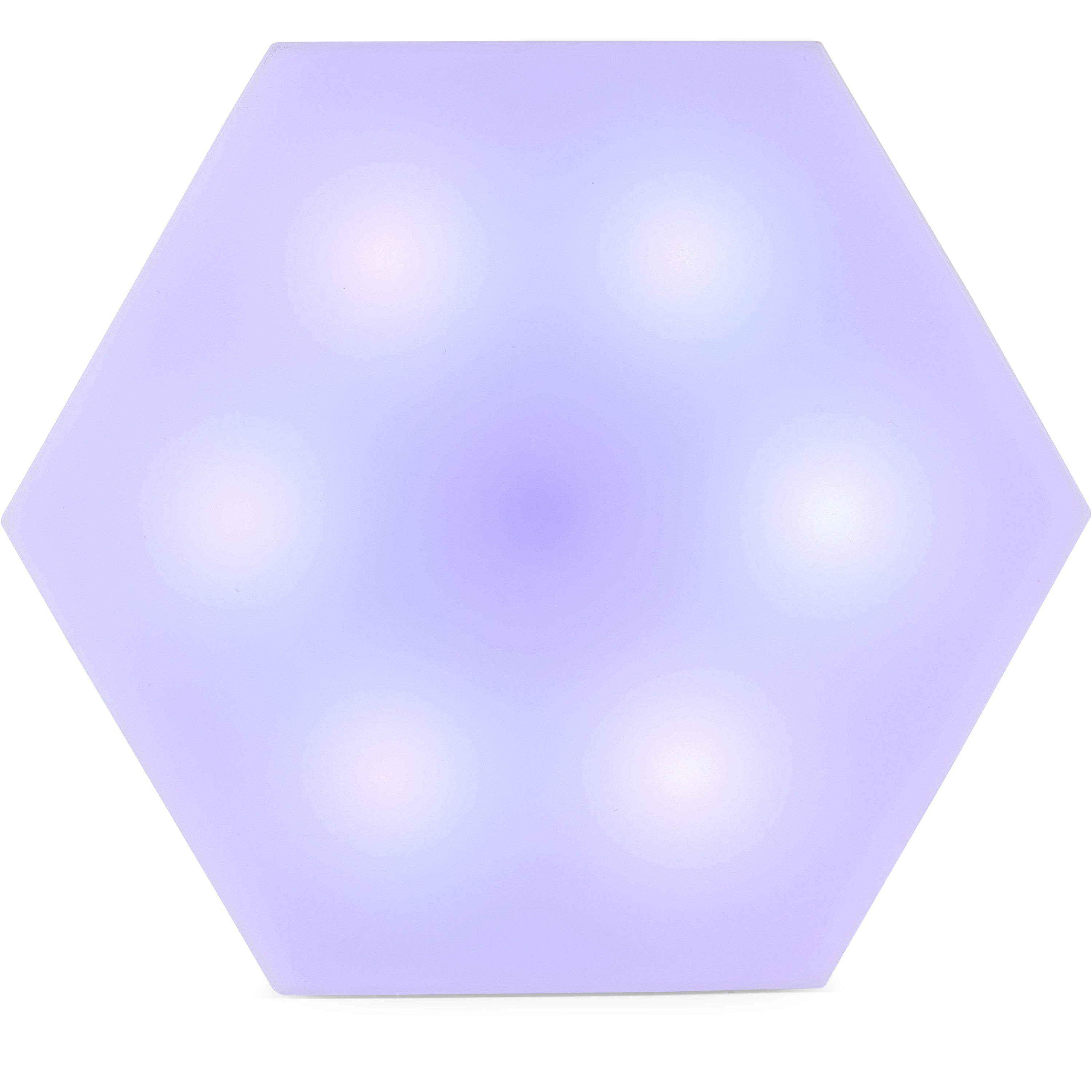 Hexaglow RGB Light Panels: 3-Pack Hexagon Modular LED Lights with Touch-Activation, Remote Control