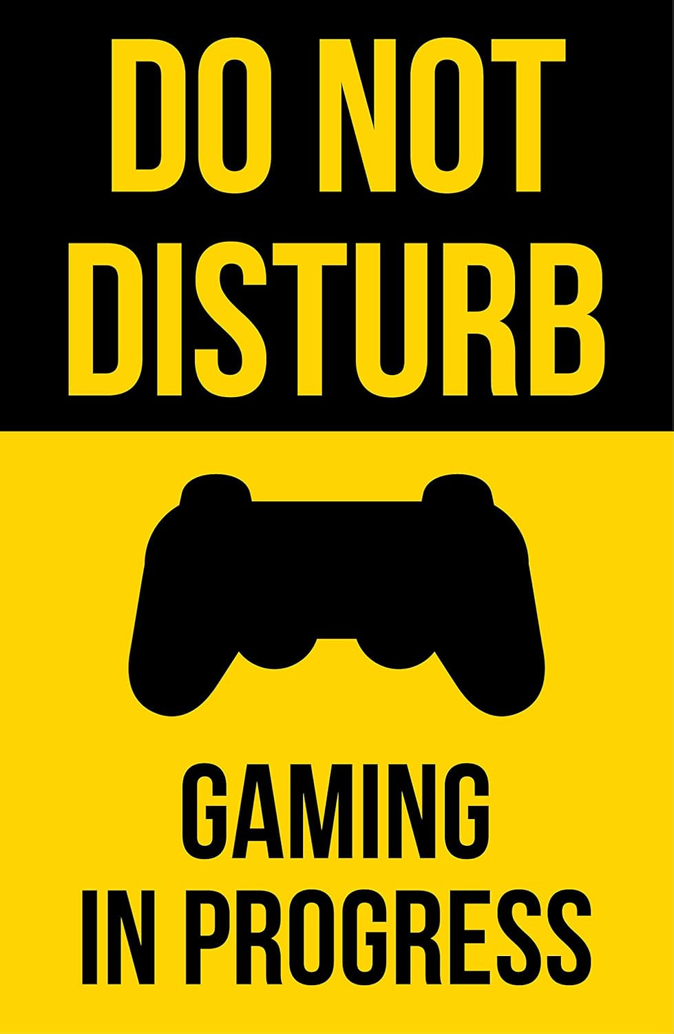 Disturb Gaming Poster - 11X17 Inches