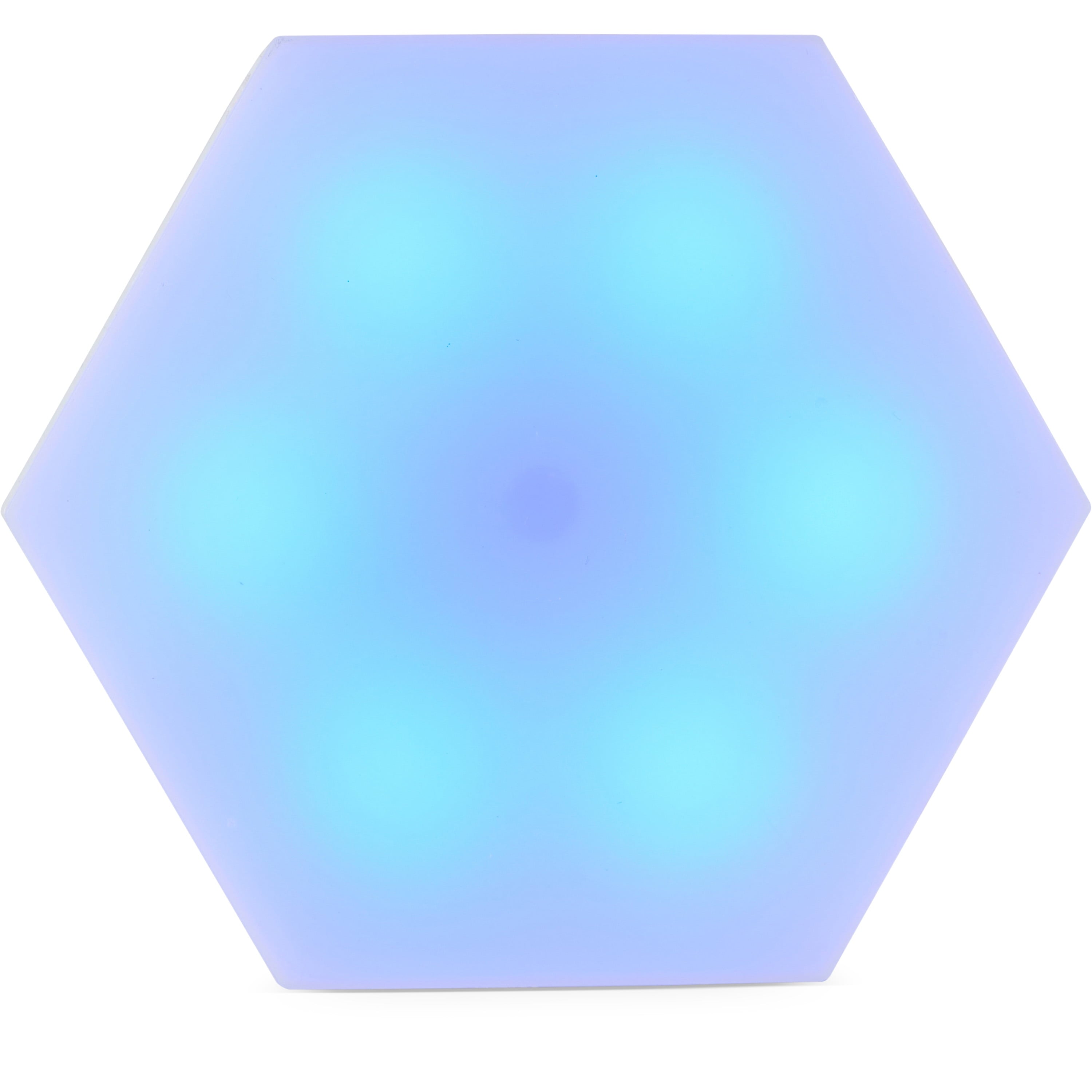 Hexaglow RGB Light Panels: 3-Pack Hexagon Modular LED Lights with Touch-Activation, Remote Control